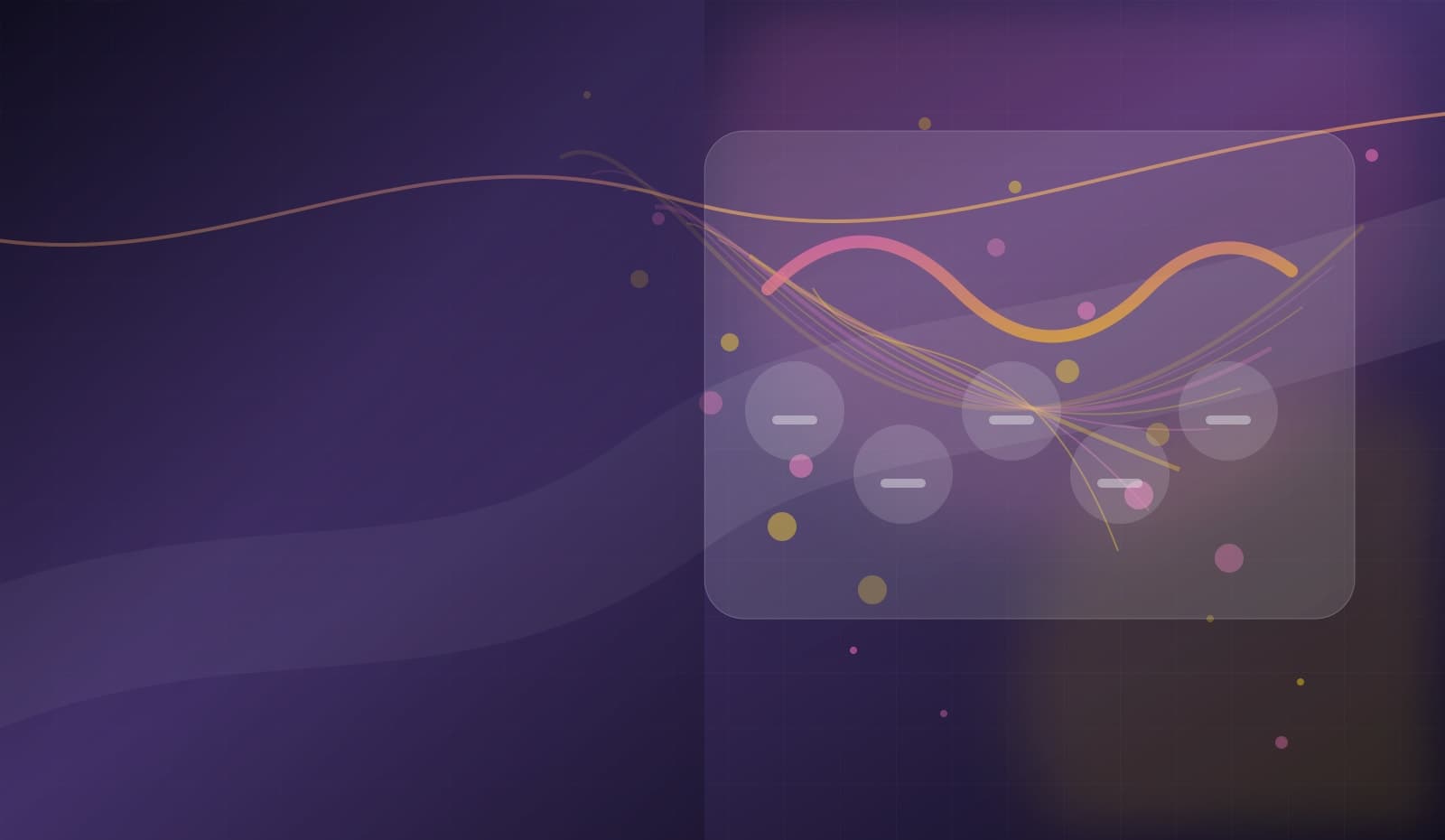 Abstract language learning visual for the TK Talk project hero